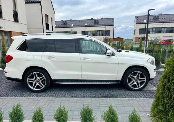 Mercedes-Benz GL cena 139000 przebieg: 253413, rok produkcji 2013 z Murowana Goślina małe 781